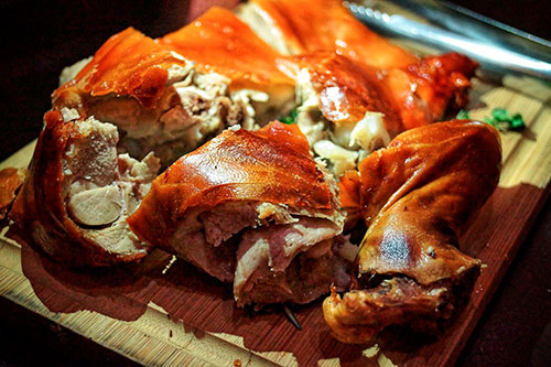 Cochinillo asado en Vilagarcía de Arousa