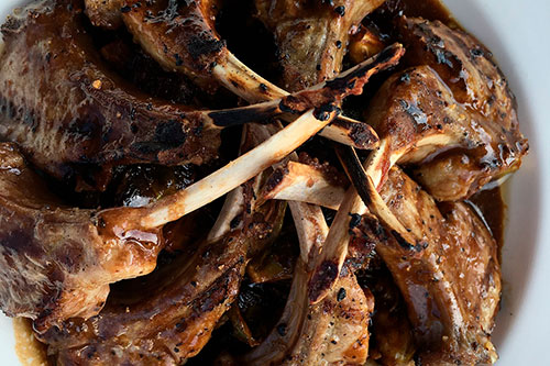 Cordero asado en Vilagarcía de Arousa